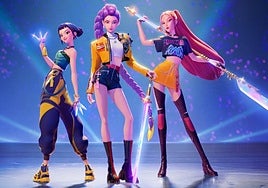 K –pop izarrak, demonioekin oilar borroketan, raperoak nola