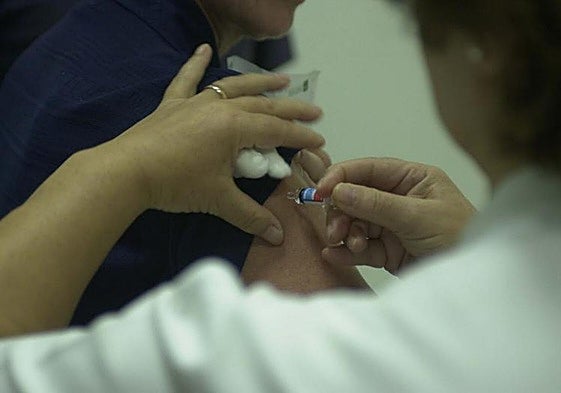 Imagen de archivo de la vacuna de la gripe