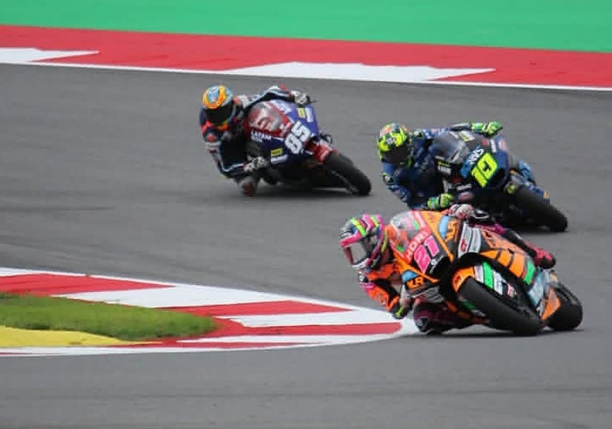 Zurutuza, con el 85, en los entrenamientos libres de Portimao.