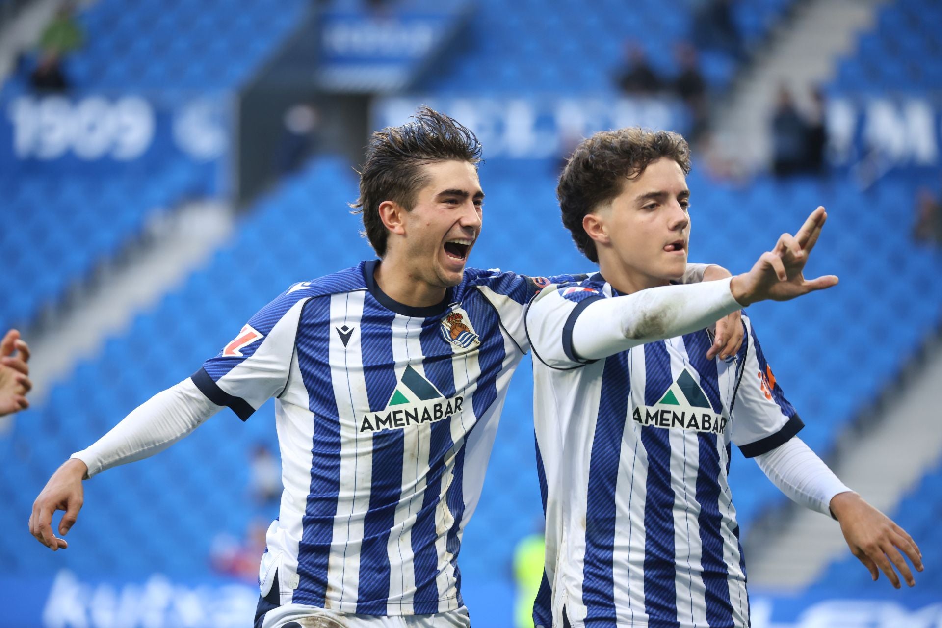 Dani Díaz llena de alegría Anoeta en el 98&#039; tras otra lección de competitivdad del Sanse