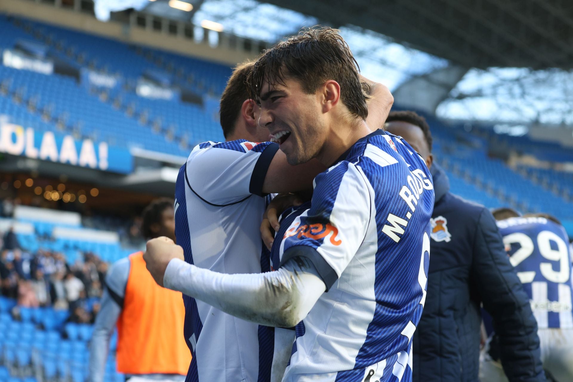 Dani Díaz llena de alegría Anoeta en el 98&#039; tras otra lección de competitivdad del Sanse