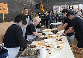 Beasain celebra su 40º Campeonato de Morcilla