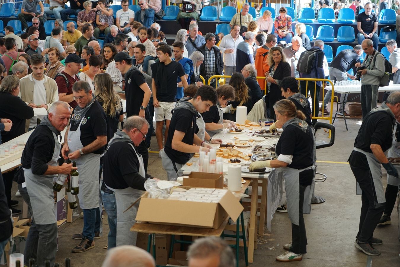 Beasain celebra su 39º Campeonato de Morcilla