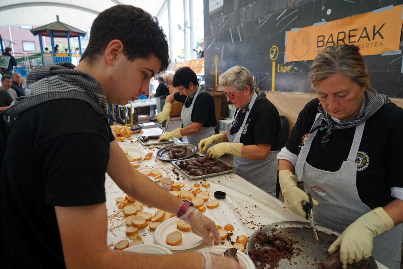 Beasain celebra su 39º Campeonato de Morcilla