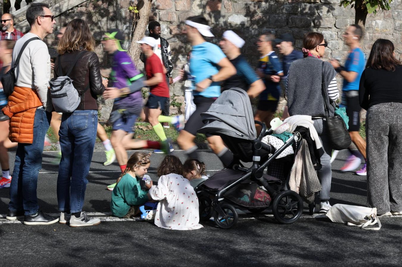 Las imágenes del Alto de Miracruz, punto clave en la Behobia - San Sebastián