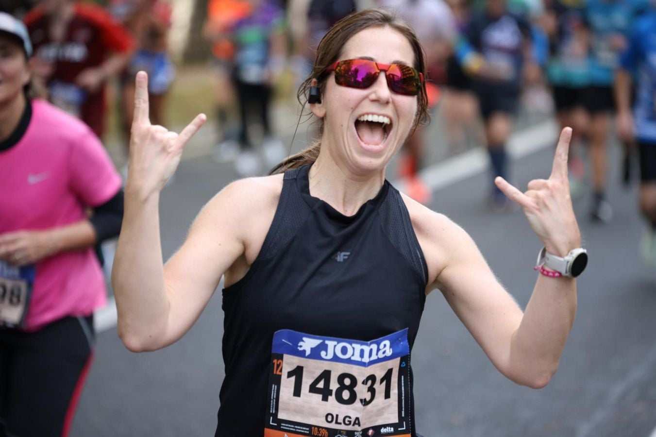 Las imágenes del Alto de Miracruz, punto clave en la Behobia - San Sebastián