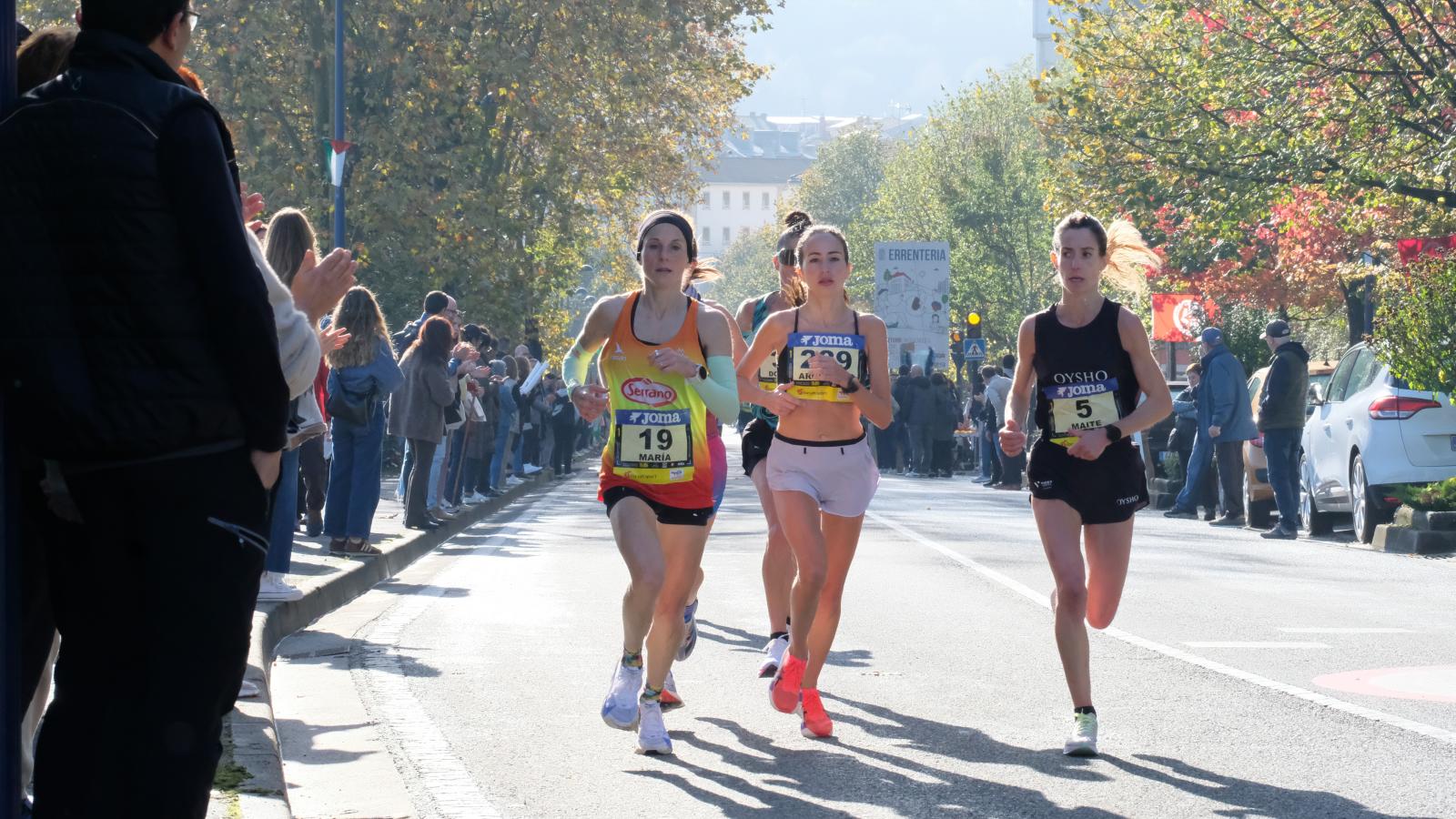 La Behobia - San Sebastián 2025 a su paso por Errenteria