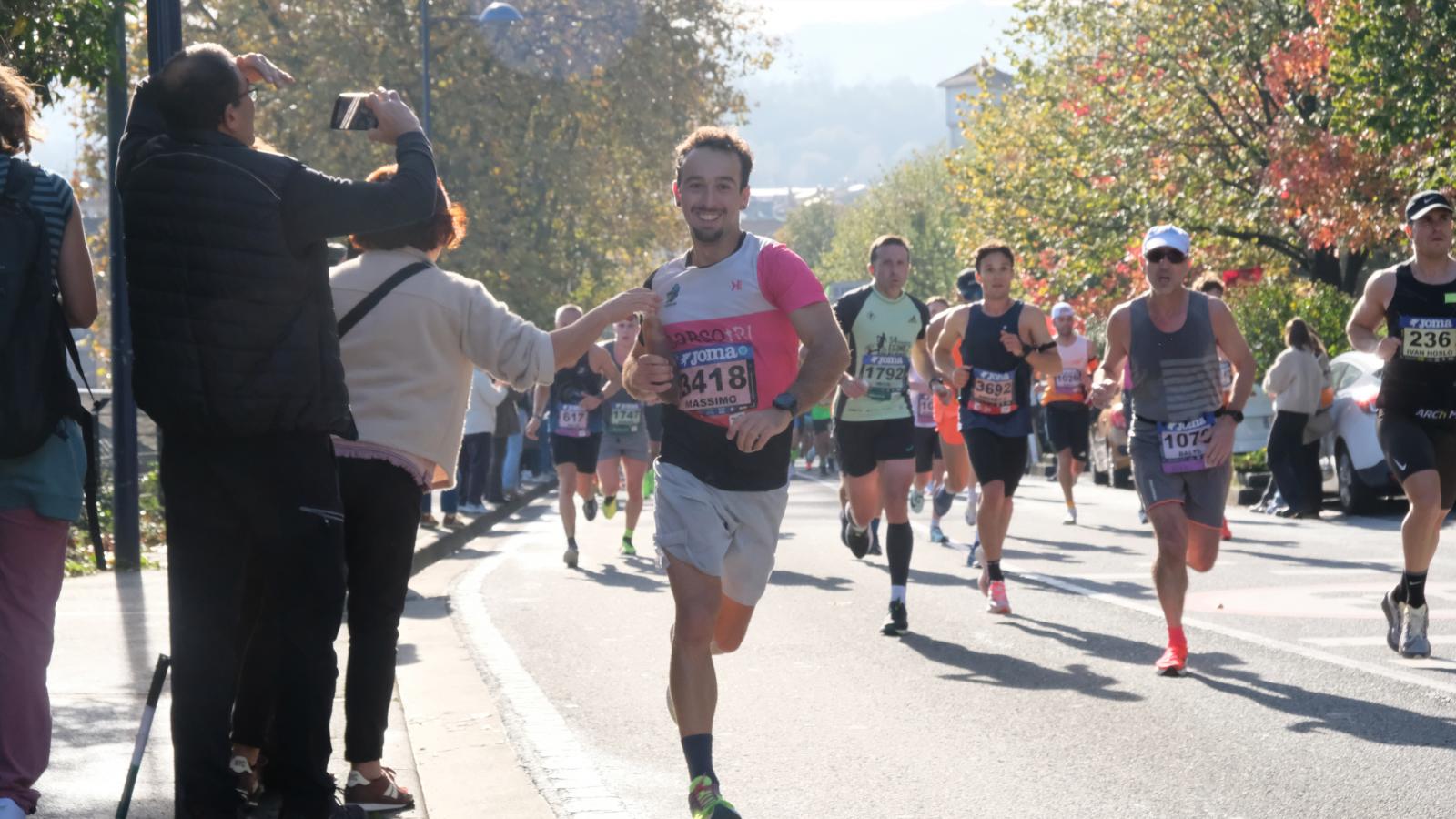 La Behobia - San Sebastián 2025 a su paso por Errenteria