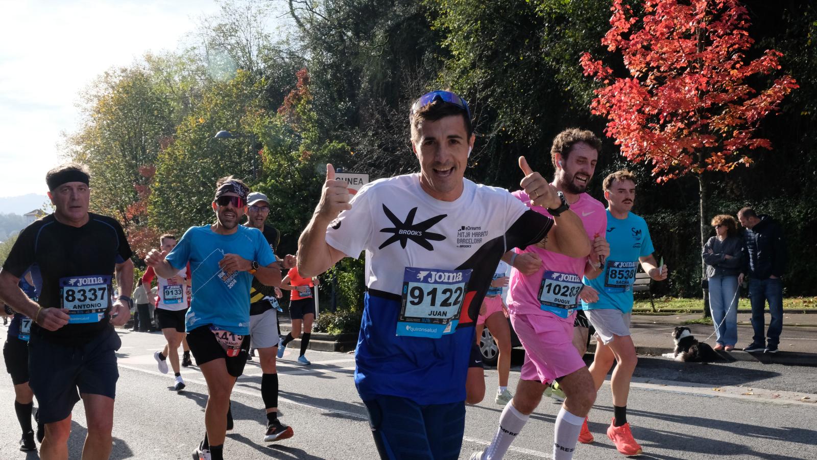 La Behobia - San Sebastián 2025 a su paso por Errenteria