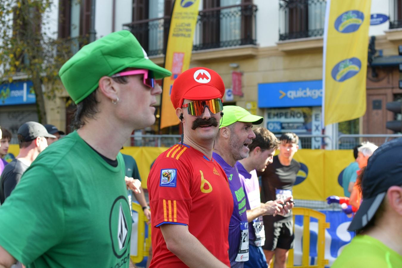 Las imágenes de la llegada a meta en el Boulevard de San Sebastián