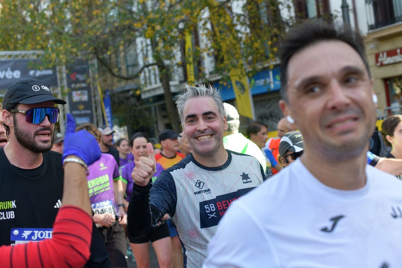 Las imágenes de la llegada a meta en el Boulevard de San Sebastián
