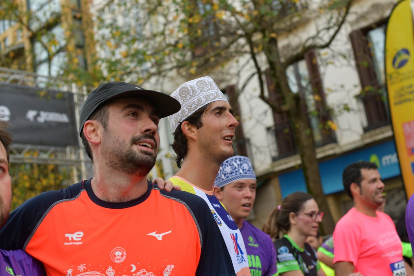 Las imágenes de la llegada a meta en el Boulevard de San Sebastián
