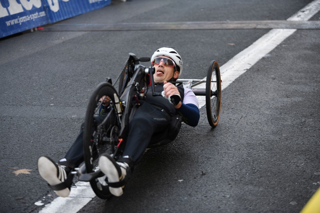 Las imágenes de la llegada a meta en el Boulevard de San Sebastián