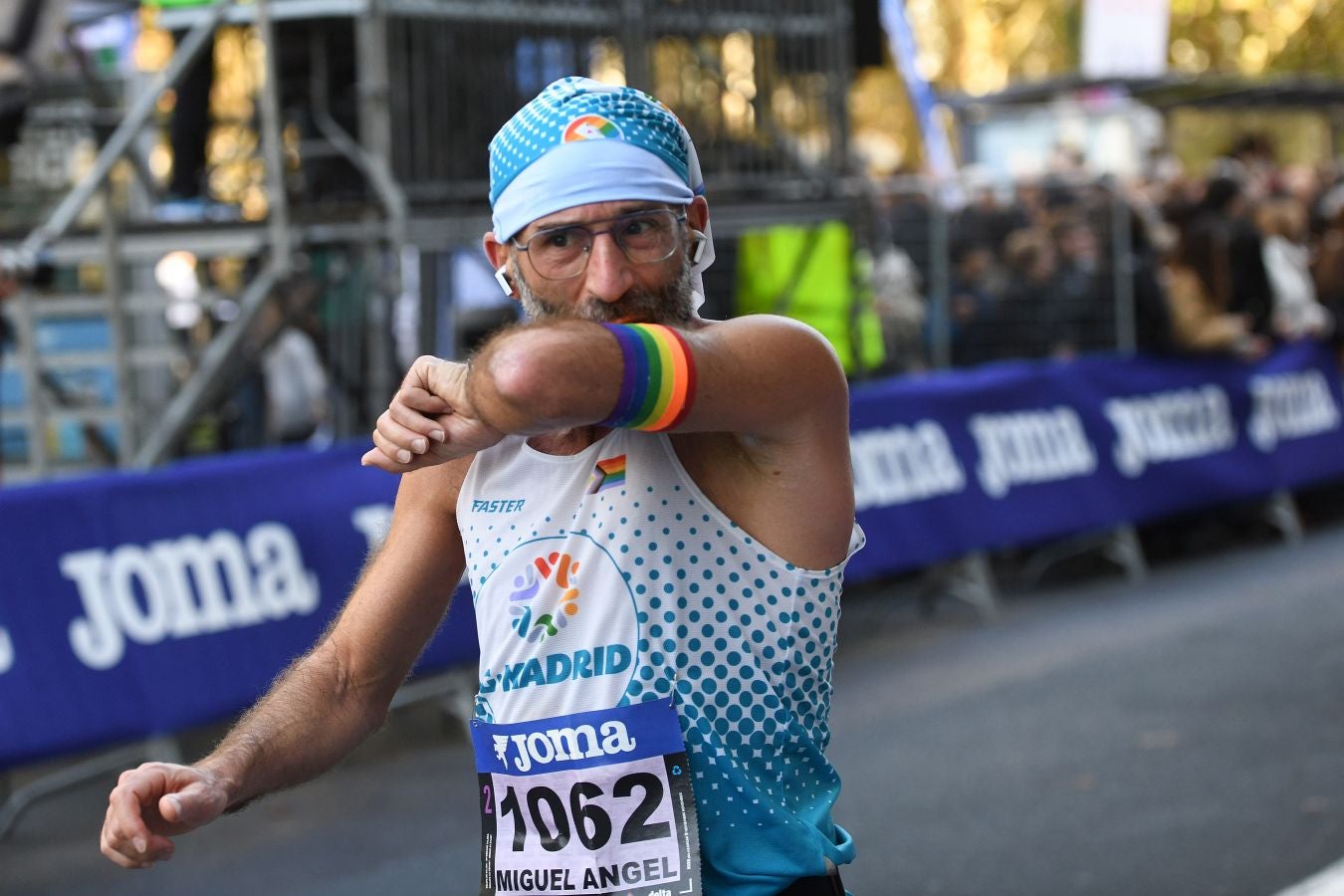 Las imágenes de la llegada a meta en el Boulevard de San Sebastián