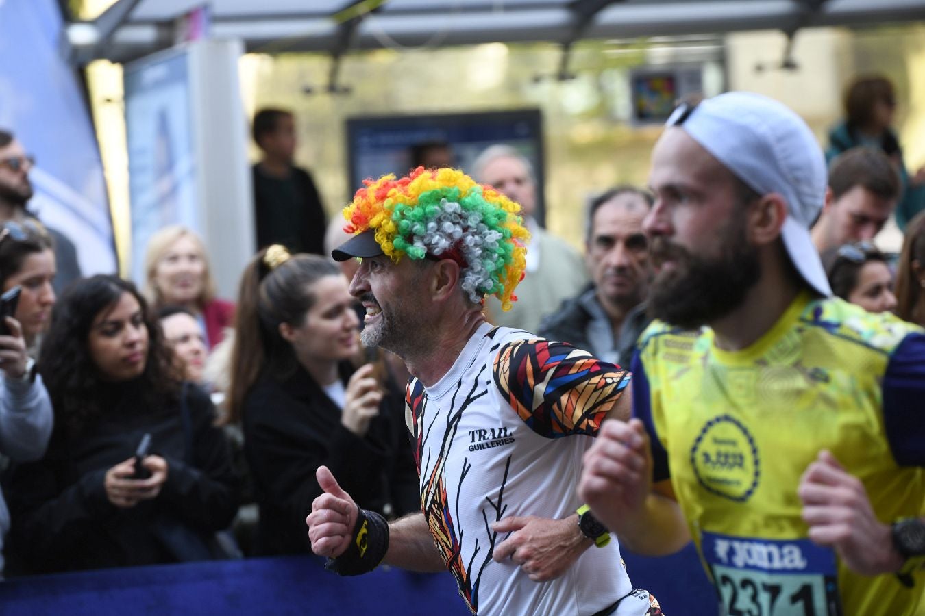 Las imágenes de la llegada a meta en el Boulevard de San Sebastián