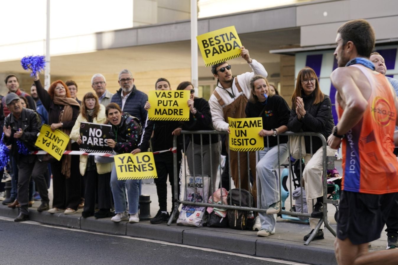 La Behobia - San Sebastián, a su paso por el Kursaal donostiarra