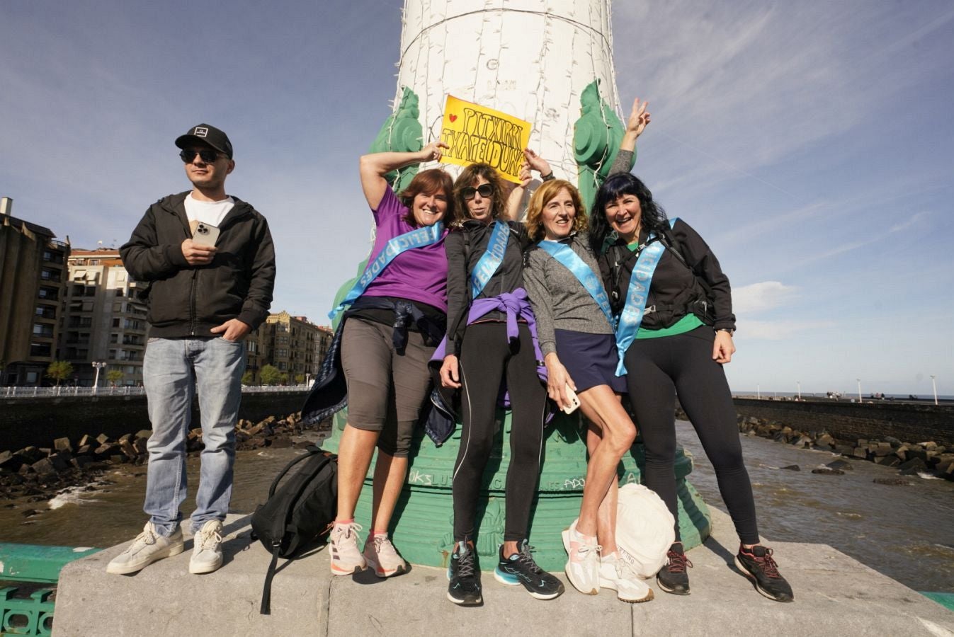 La Behobia - San Sebastián, a su paso por el Kursaal donostiarra