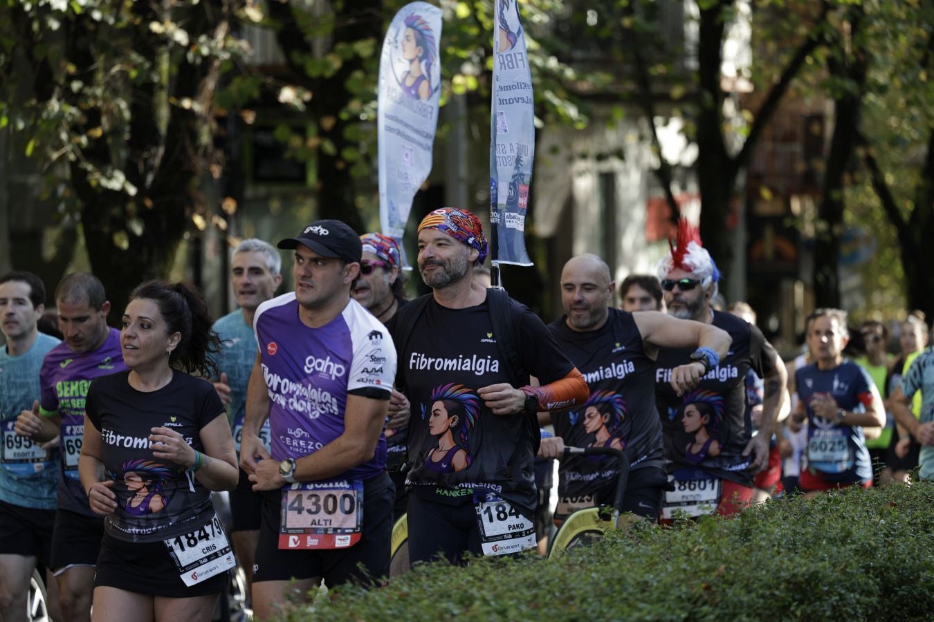 Las salida de la Behobia - San Sebastián, en imágenes