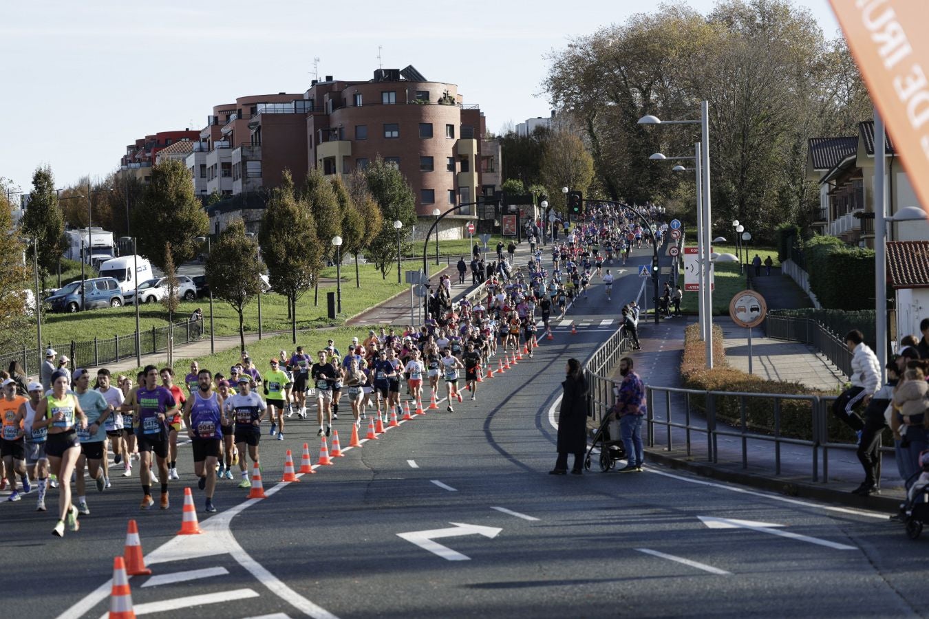 Las salida de la Behobia - San Sebastián, en imágenes