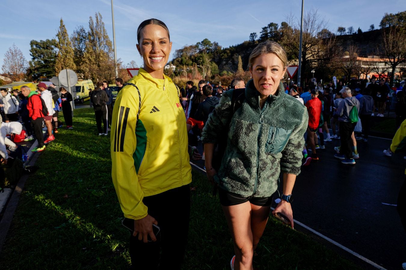 Las salida de la Behobia - San Sebastián, en imágenes