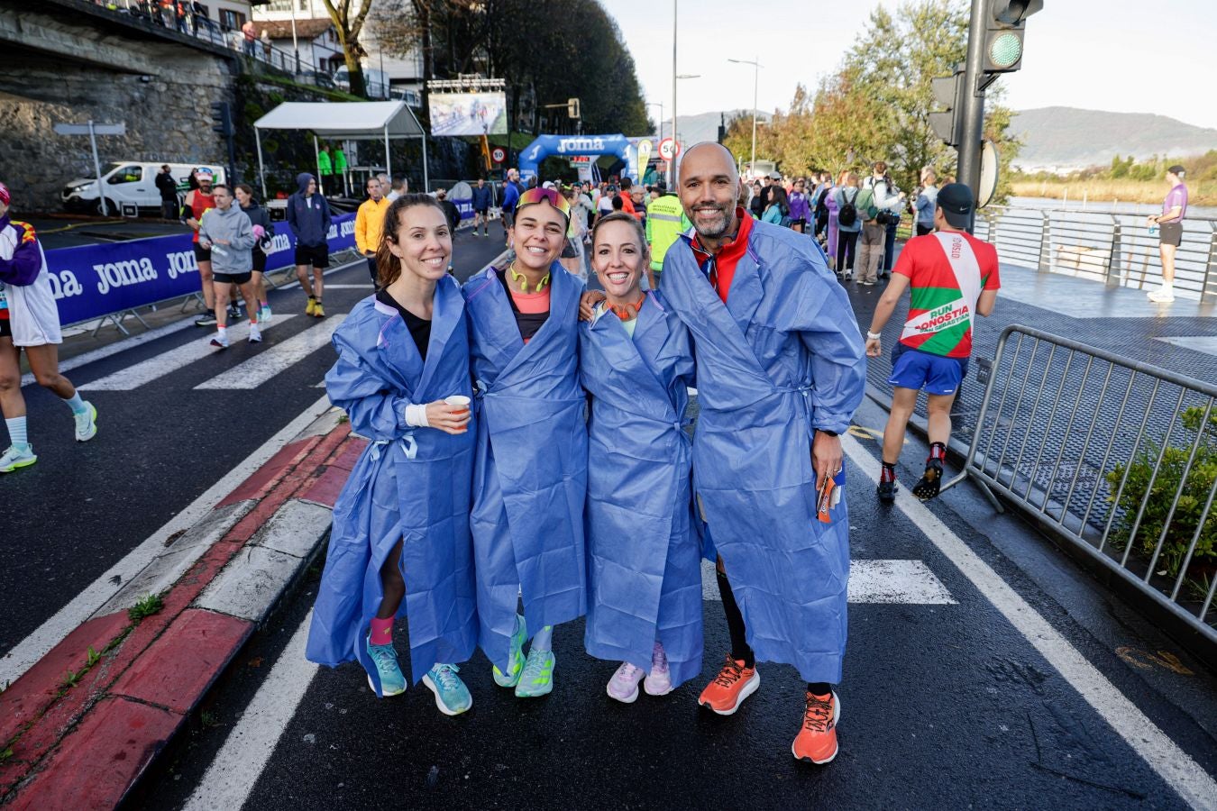 Las salida de la Behobia - San Sebastián, en imágenes