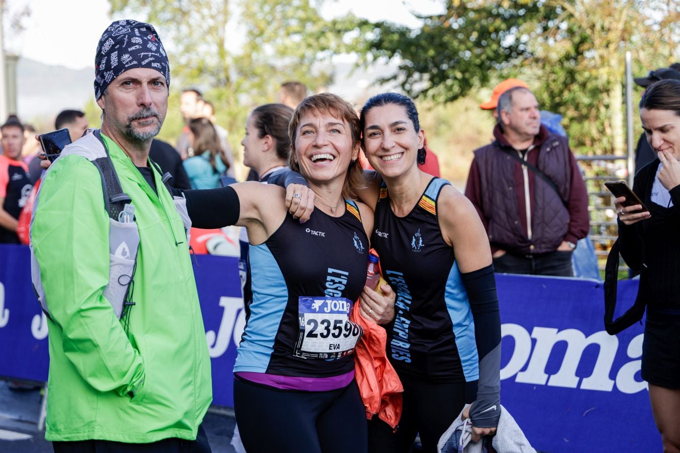 Las salida de la Behobia - San Sebastián, en imágenes