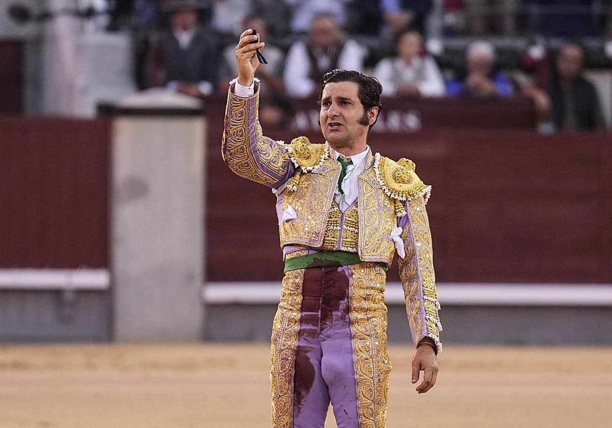Morante se cortó la coleta el pasado 12 de octubre en la Plaza de Las Ventas.