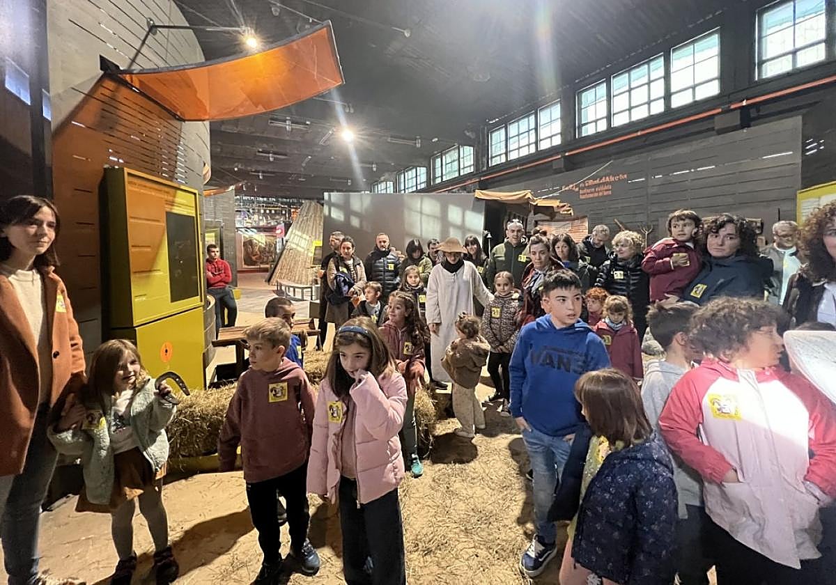 En busca de la herradura. Elburro de Olentzero ha perdido su