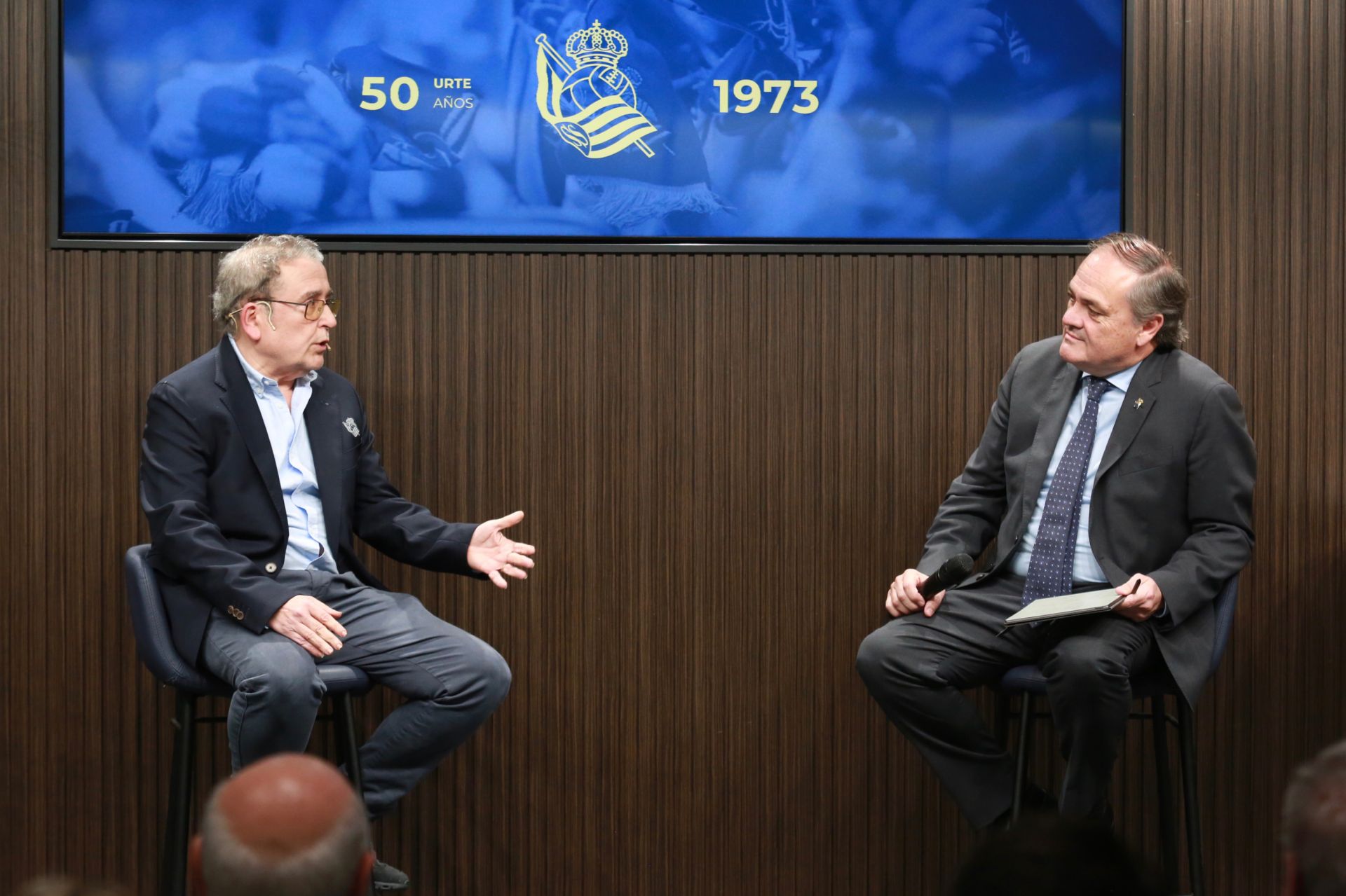 Un emotivo homenaje en Anoeta