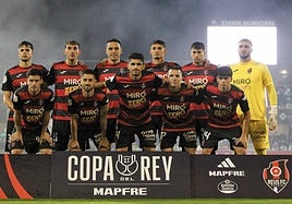 Formación titular del Reus F. C. Reddis en la anterior eliminatoria copera ante el Europa.
