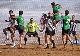 Asti Pinturak taldeak garaipena lortzen zuen Talai Mendi kanpinaren aurka.