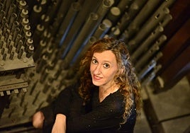La reconocida organista Loreto Aramendi.