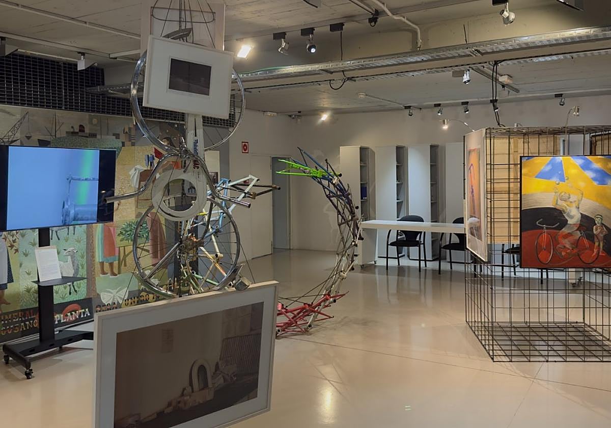 El patrimonio industrial de Eibar se reinventa en la exposición 'Errobera artean' de Portalea.