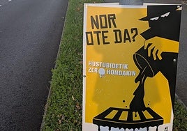 Detectan vertidos de líquidos en los sumideros de Igara y Martutene en Donostia