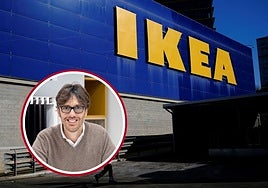 David Cajal, director de Ikea Barakaldo.