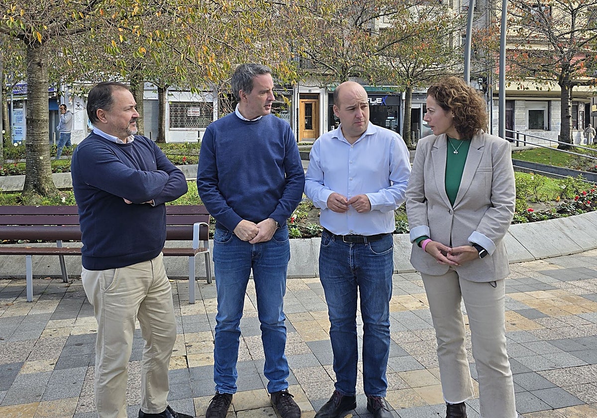 Representantes de EAJ-PNV en el Ayuntamiento de Irun.
