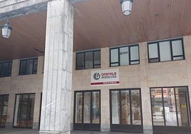 El centro de Orereta Ikastola en Esmalteria se prepara para las jornadas.