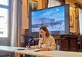 La alcaldesa Cristina Laborda ha anunciado la contratación del Plan Director para el IAM.