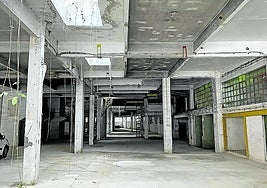 El taller de Gabilondo, en Barrena, comienza a ser rehabilitado.