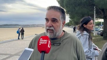 «El fuego venía por la ladera y estábamos asustados... Hemos cogido ramas para intentar apagarlo»