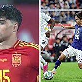 Jon Martín debuta como titular con España sub-21 y Kubo asiste y disputa 76 minutos con Japón