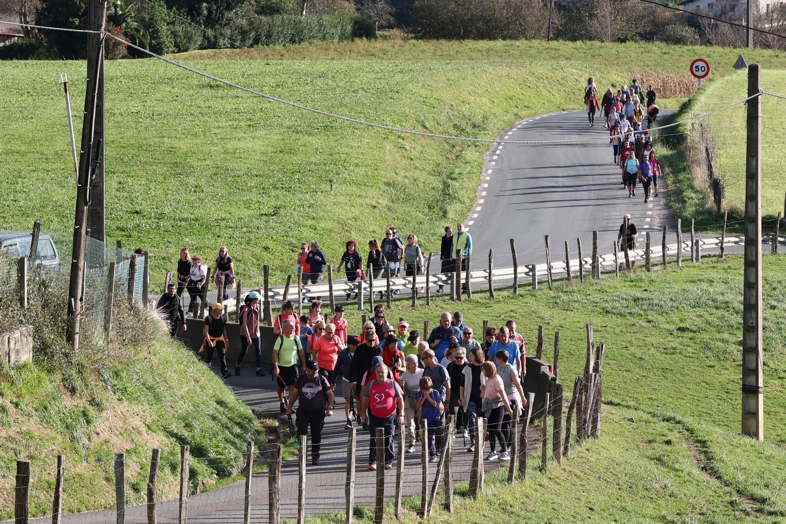 Éxito de la salida al Buruntza con Mendira