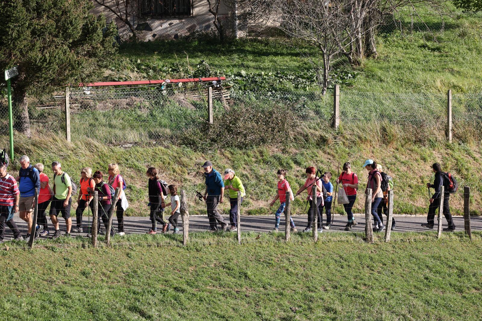 Éxito de la salida al Buruntza con Mendira