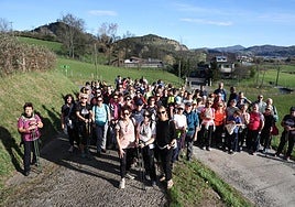 Éxito de la salida al Buruntza con Mendira