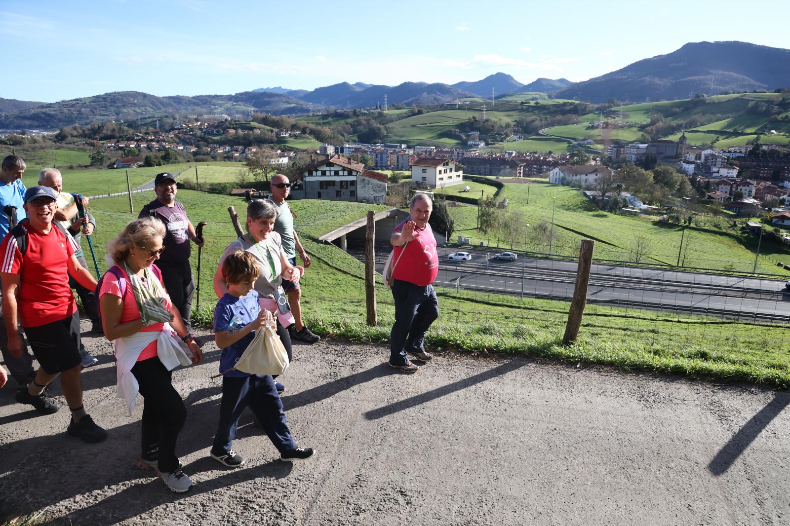 Éxito de la salida al Buruntza con Mendira