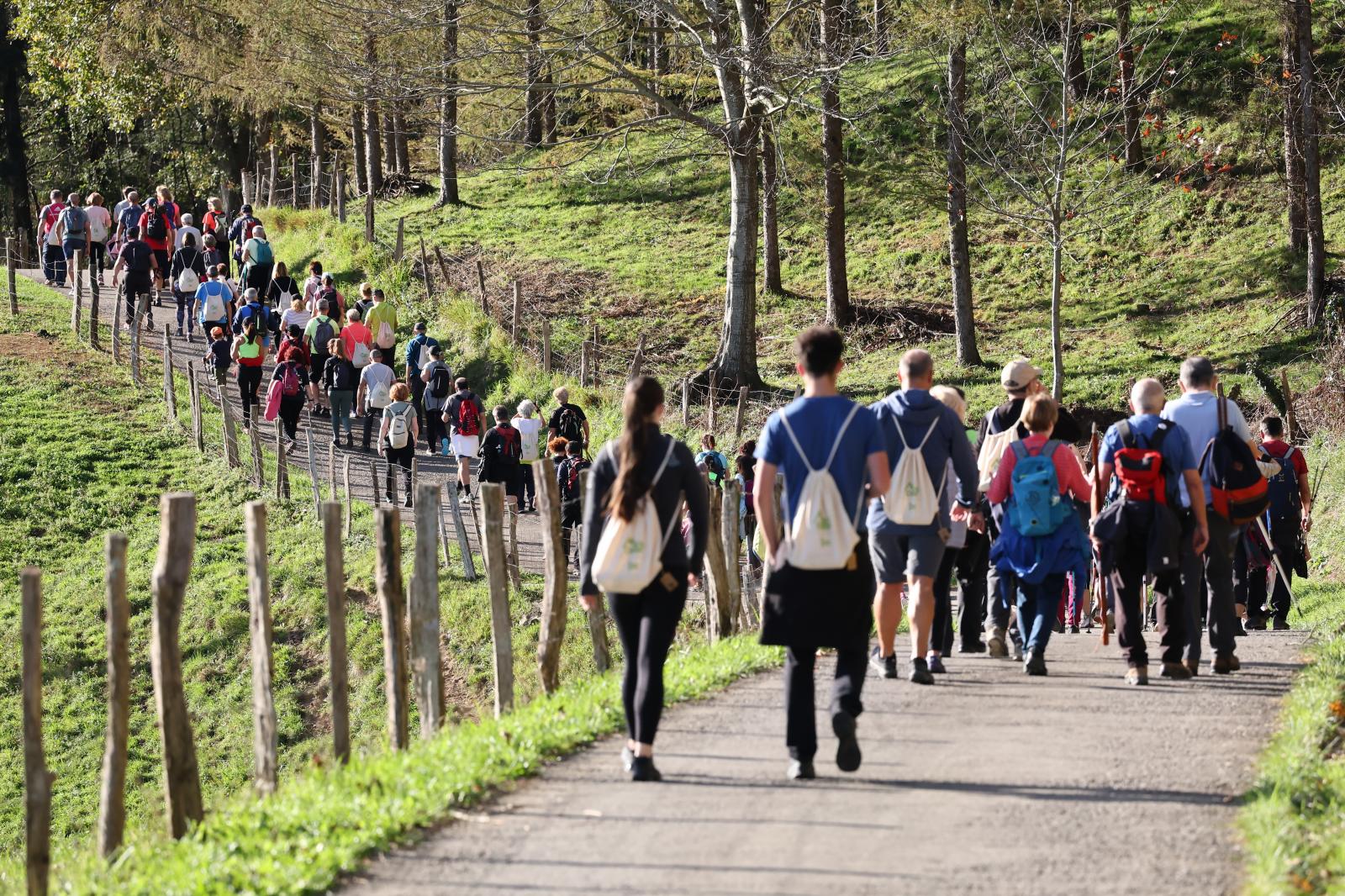 Éxito de la salida al Buruntza con Mendira