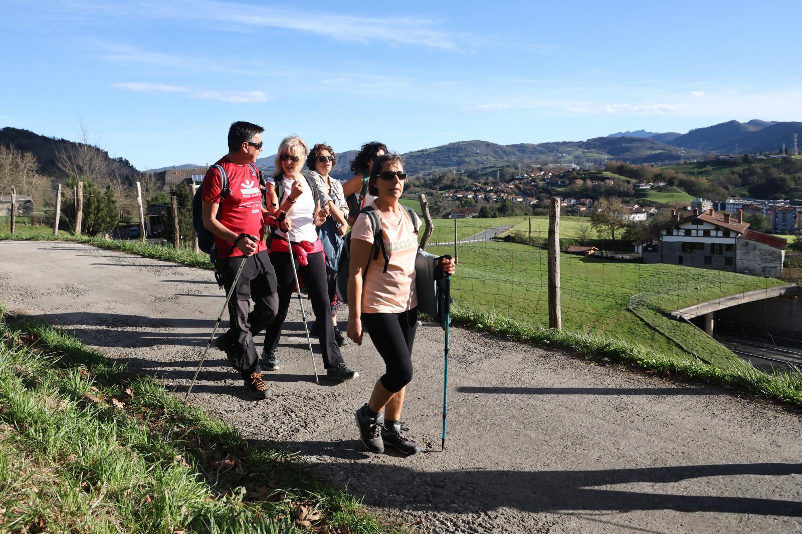 Éxito de la salida al Buruntza con Mendira