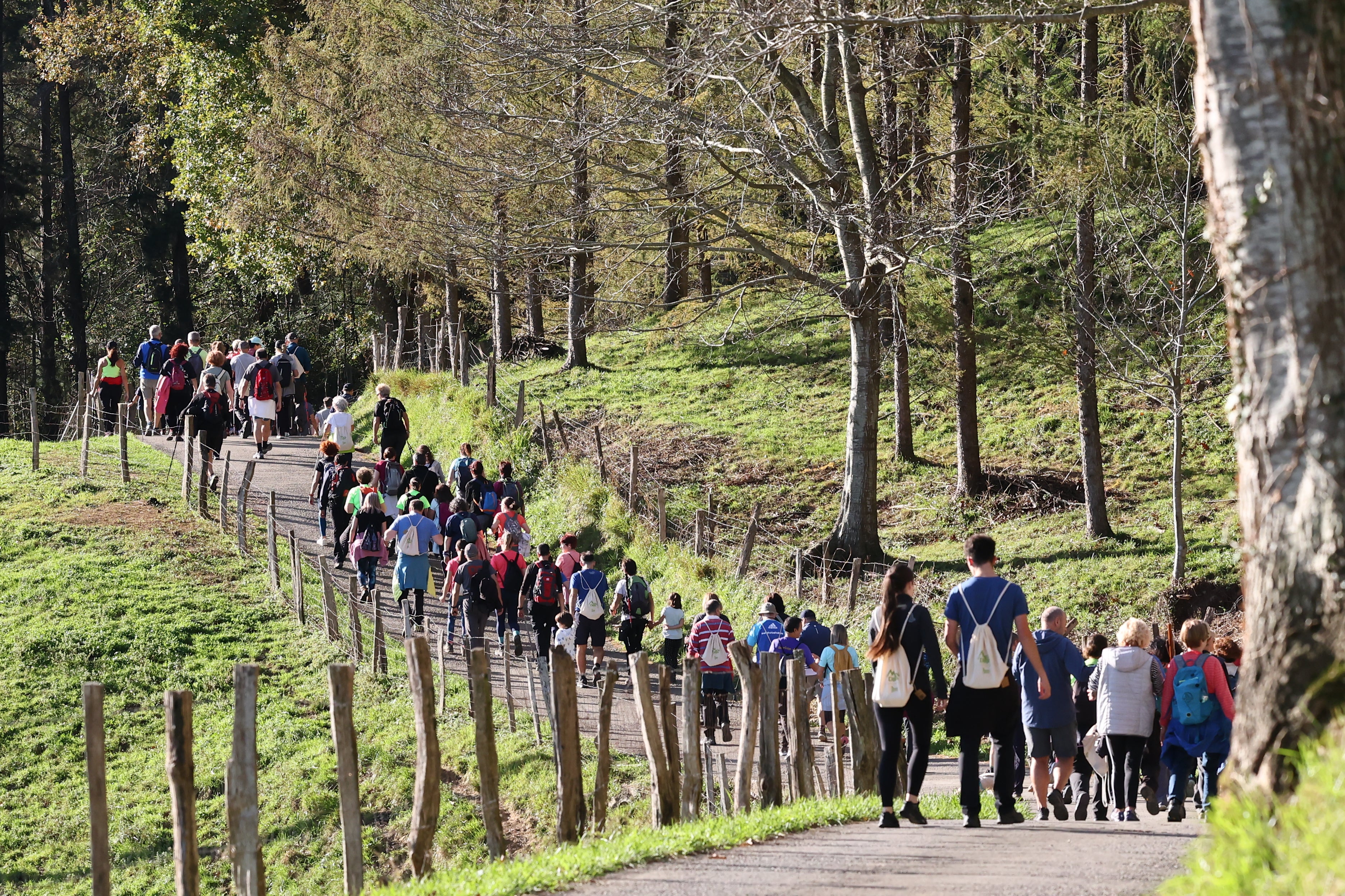 Éxito de la salida al Buruntza con Mendira