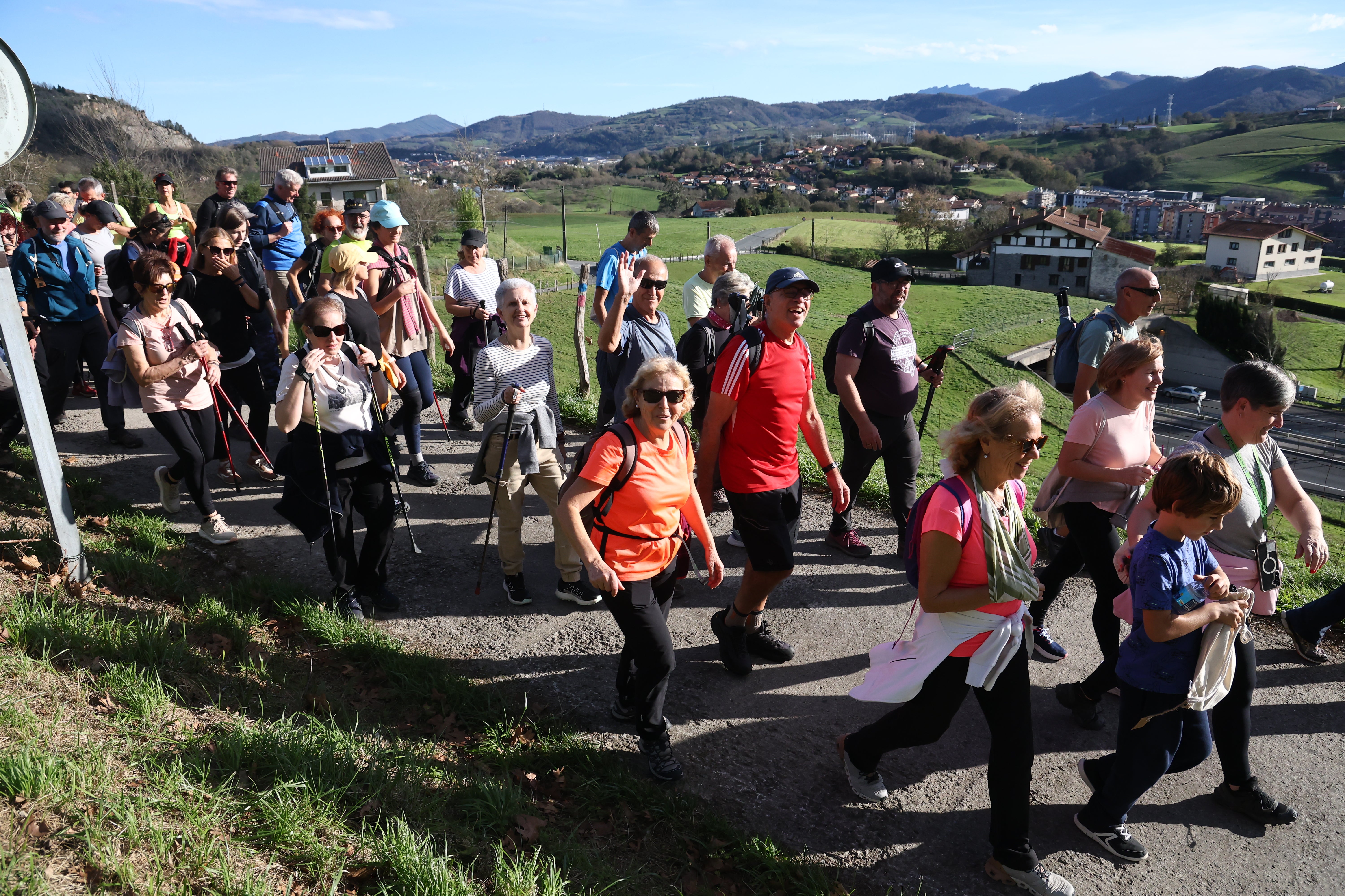 Éxito de la salida al Buruntza con Mendira