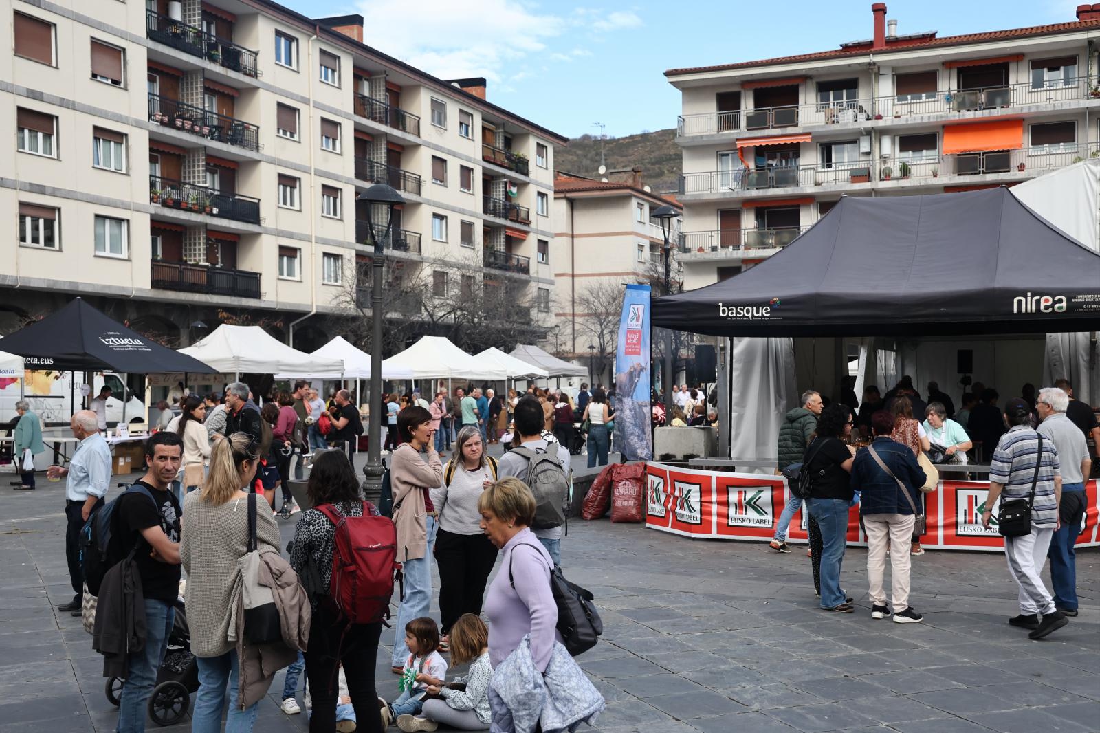 Sabor y tradición en la feria de Andoain